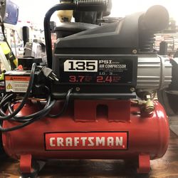 Craftsman 3 Gallon 135 Psi 1.0Hp Air Compressor 