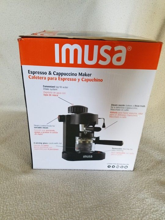 IMUSA ESPRESSO CAPPUCCINO MAKER - appliances - by owner - sale