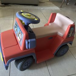 Bluey Car For Toddlers