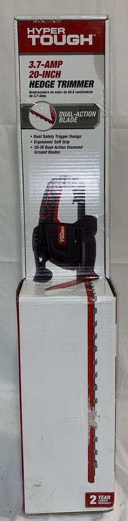 Hyper Tough 3.7-Amp 20 in. Corded Electric Hedge Trimmer HT21-401-002-02