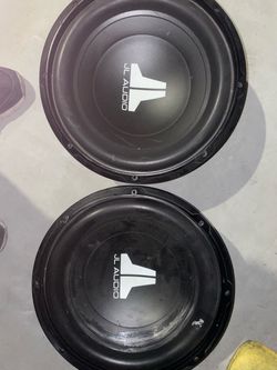 JL audio 12” subs