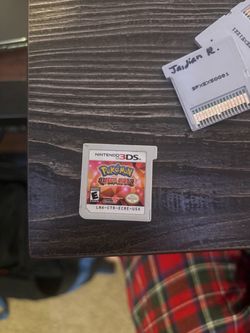 Pokémon Omega Ruby Nintendo 3DS Cartridge