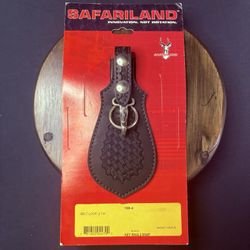 Safariland Key Keeper Model 168 Key Ring Basketweave w/Chrome Double Snap Holder