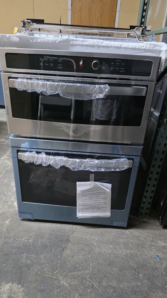 Brand New Ge Wall Oven Microwave Combo 