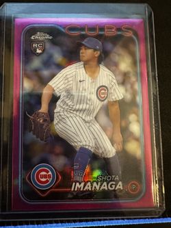 Shota Imanaga Rc Pink Refractor