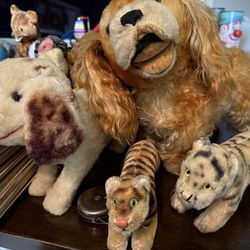 Vintage Mohair Steiff Animals