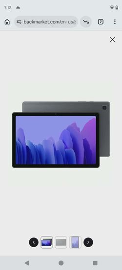 SAMSUNG GALAXY TAB A7 like new 10.2 inch W/BOX