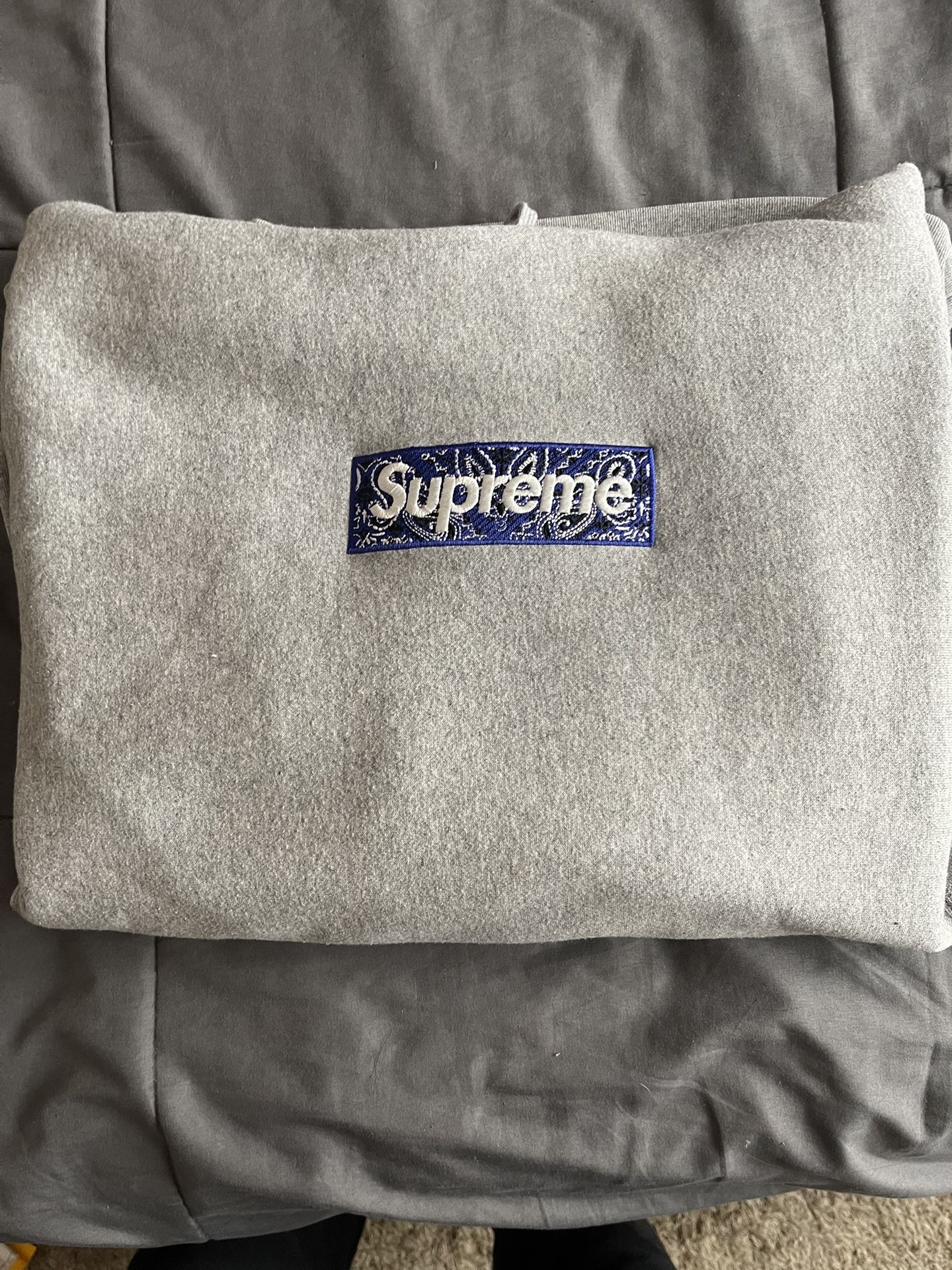 Supreme bandana box logo hoodie