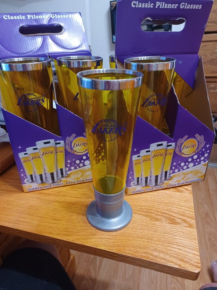 Lakers Collectible Glasses