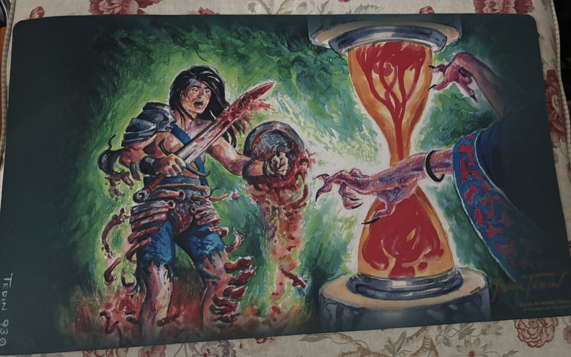Magic The Gathering Timetwister Mark Tedin MTG Playmat