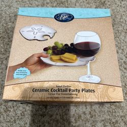 Ceramic Cocktail Part Plates