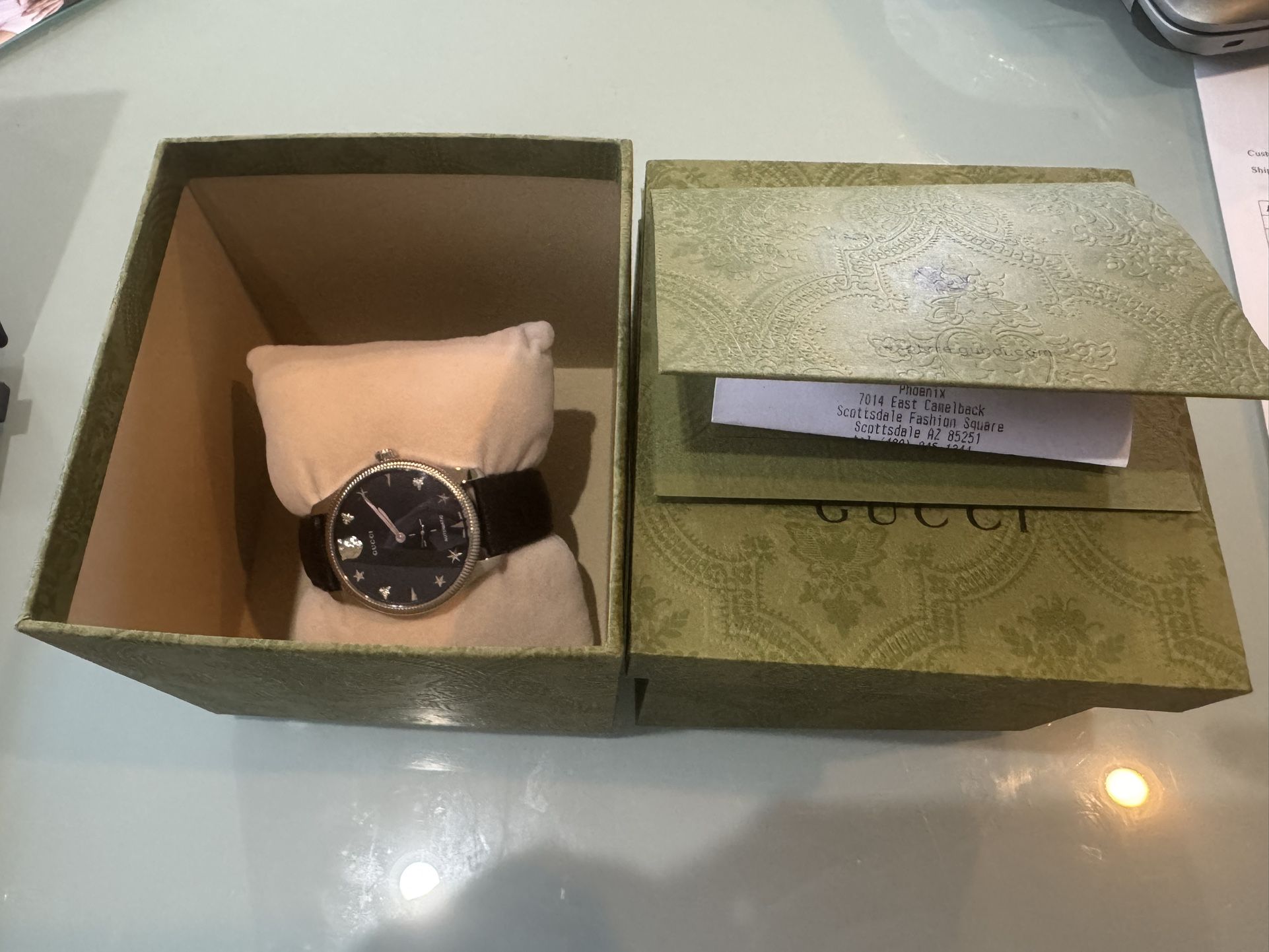 Gucci Original Watch With Papers