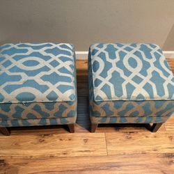 Ethan Allen Ottomans