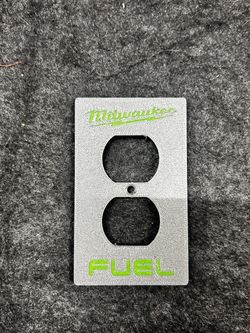 3 D print Milwaukee Fuel Outlet Wall Plate Cover