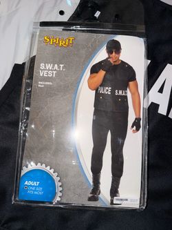 Spirit Halloween S.W.A.T. Police Vest Costume