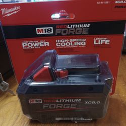 Milwaukee 8.0ah Forge Battery