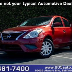 2019 Nissan Versa Sedan S Plus