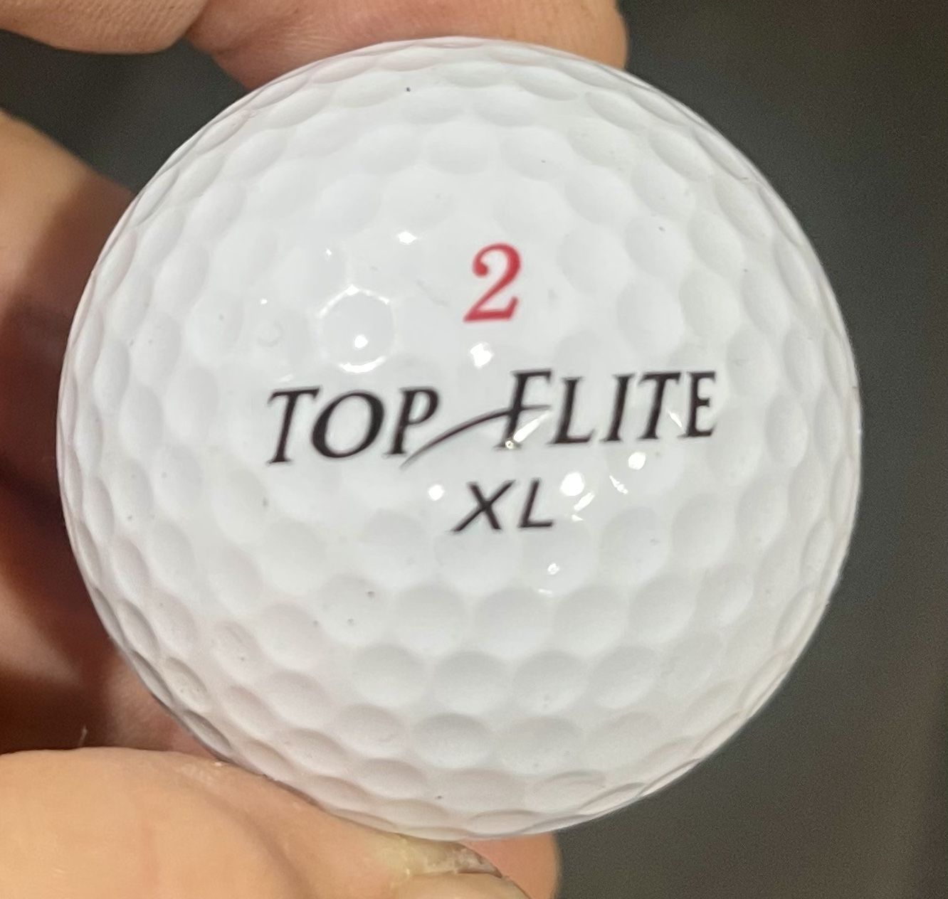 Vintage Top-Flite XL Tour Trajectory Golf Balls, NOS)
