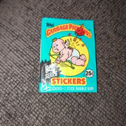 1987 Garbage Pail Kids Series 8th 5 Card's Per Pack 