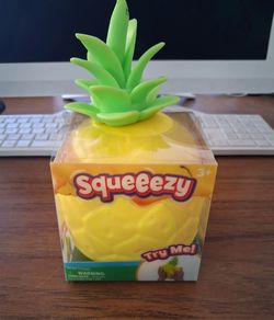 Sunny Days Squeeezy Pineapple Squishy