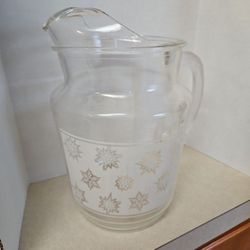 Federal Snowflake Pitcher