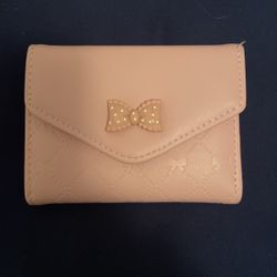 Pink Bow Wallet