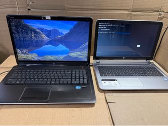Pair of HP laptops (Parts or Repair)