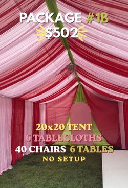 Draping party supply