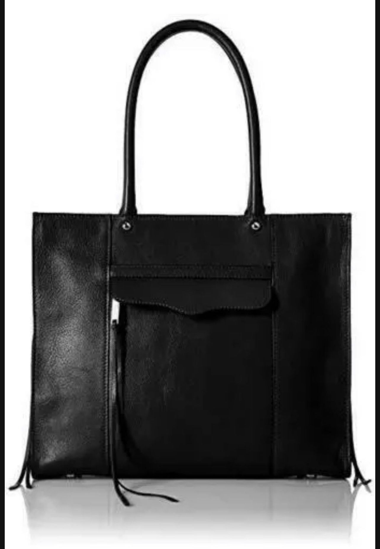 Rebecca Minkoff Leather Medium MAB Tote Black Women Handbags . NWT $$265.00
