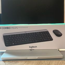 Logitech Slim Combo MK470 Wireless Keyboard & Mouse Set