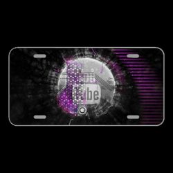 License Plate Novelty Car Front You Tube Social Media Video Icon Web