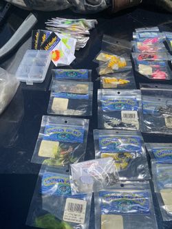 1 inch tubes for panfish’s Crappies bluegill perch white bash yellow bass