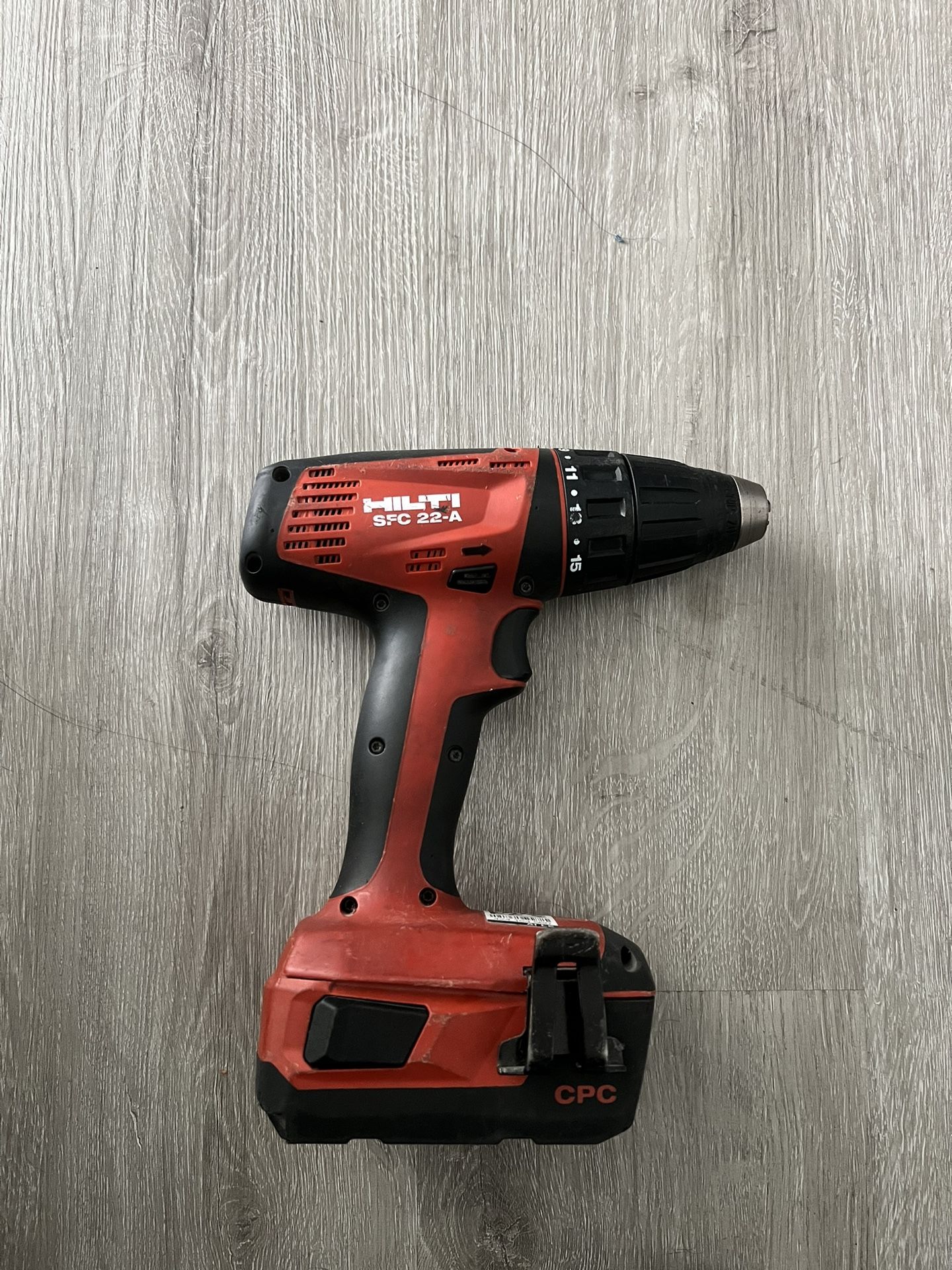 Hilti Cordless Hammer Drill Sfc 22 A Hilti Hilti Sfc 22 A Drill