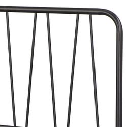 New Queen Size Sturdy Minimalist Metal Bed 