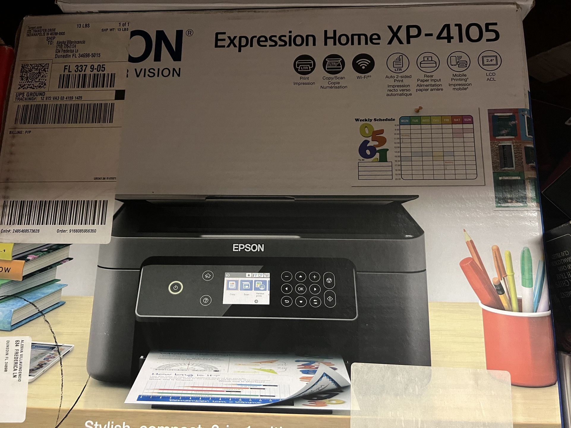 Brand New Never Opened Epson Xp-4100 Printer