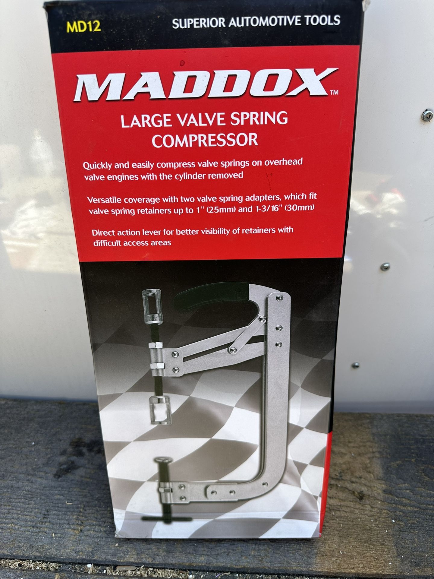 Large valve spring compressor 