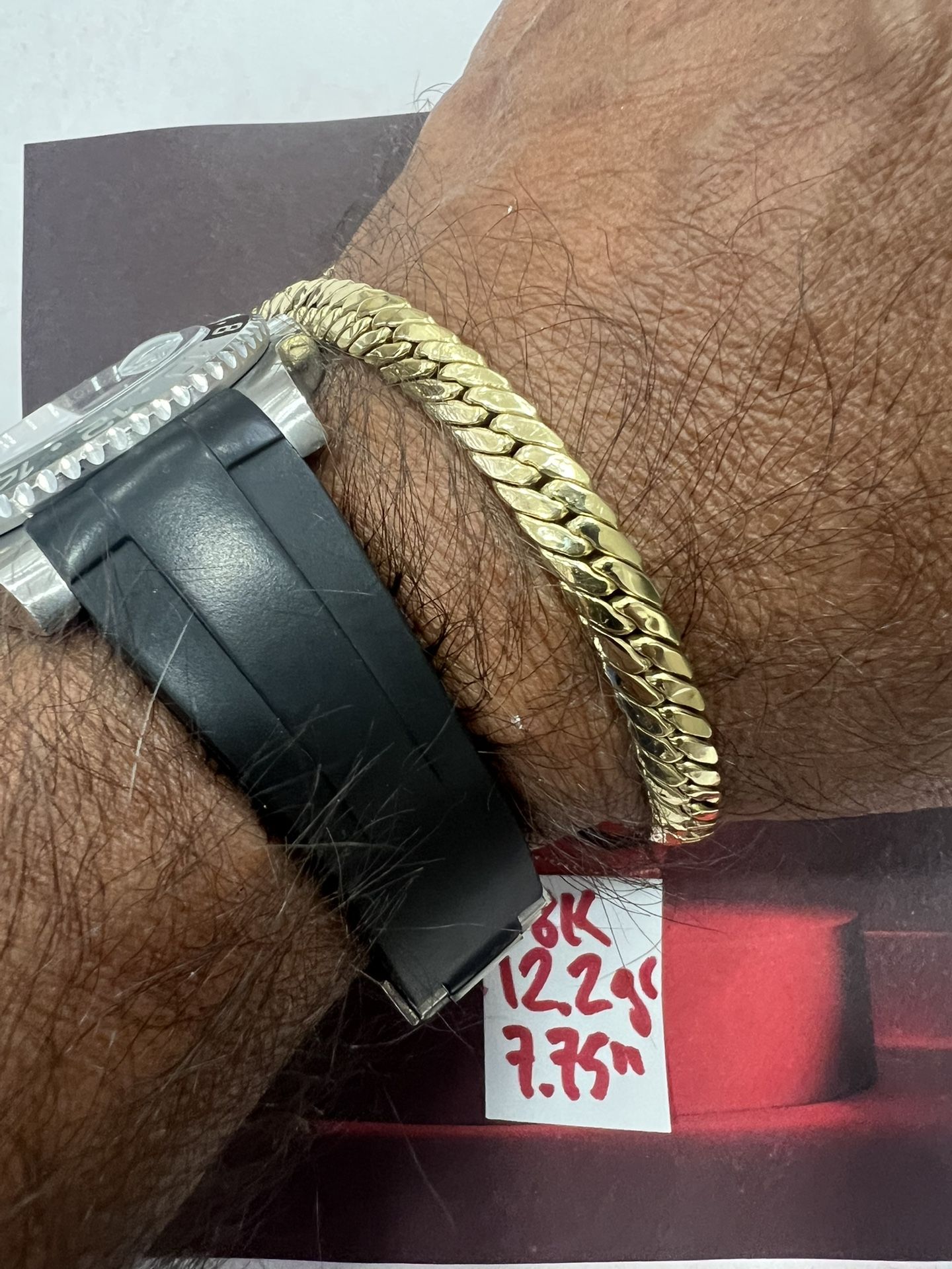 18K 12.2Gr 7.75 Inches Long 