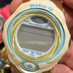 Casio Baby G Shock Atomic Radio Controlled Data Watch 