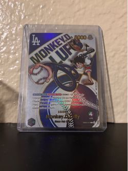 Luffy dodger card