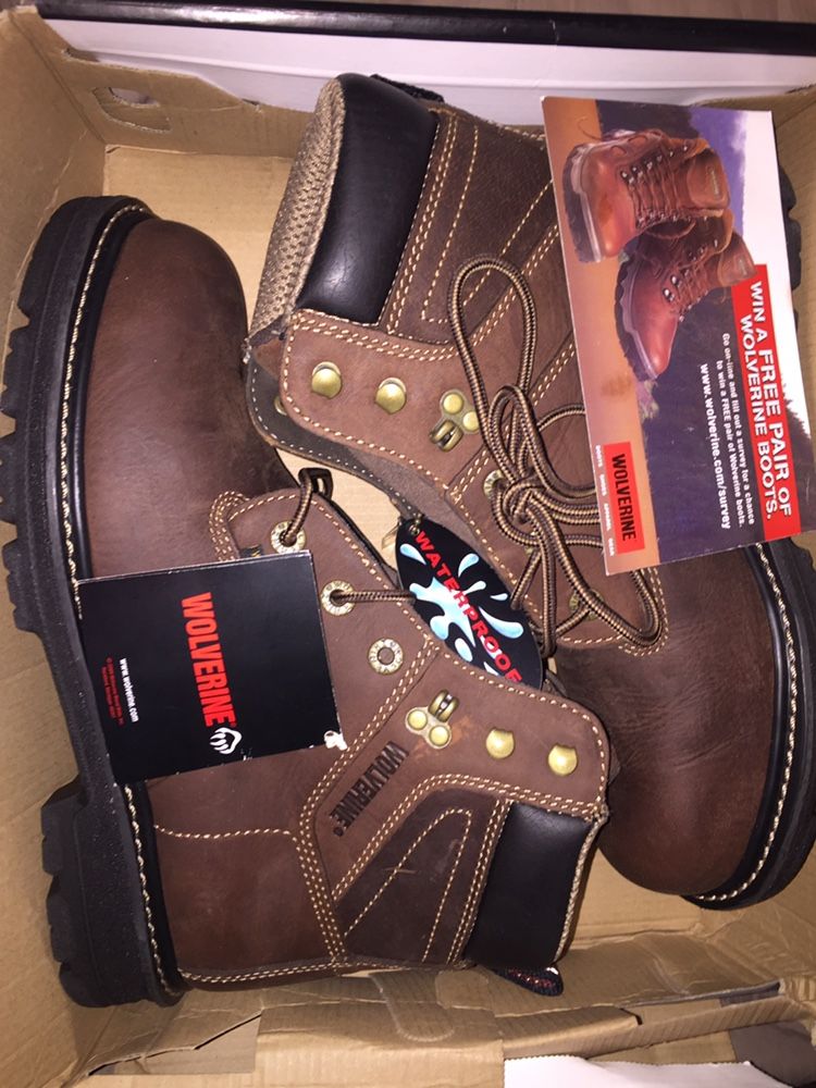 Wolverine Men’s Boots Size 8 & 1/2  (NEW)