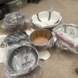 Pots and Pans Set, Nonstick Cookware Set Detachable Handle, Induction Kitchen Cookware Sets Non Stick with Removable Handle, RV Cookware Set, Oven Saf