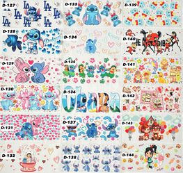 Disney Uv Dtf 16oz Cup Wraps