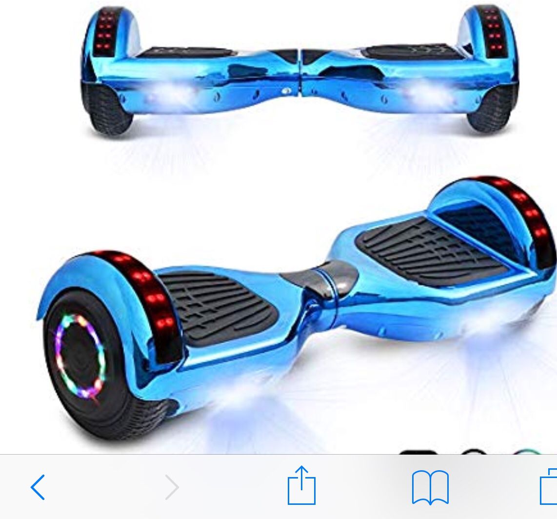 Bluetooth hoverboard with LED LIghts