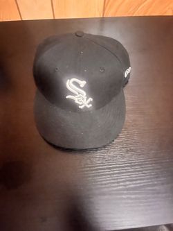Chicago White Sox Black Fitted Baseball Cap