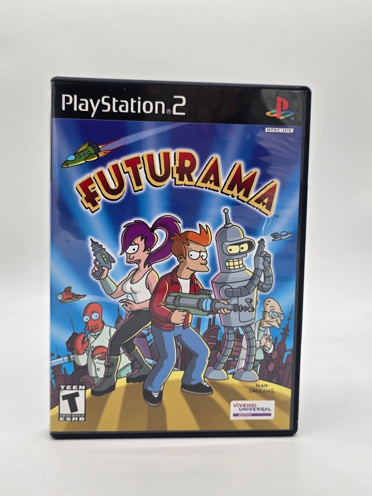 Ps2 Futurama Game CIB