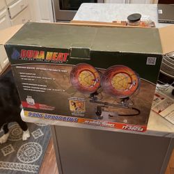 Dora Heat Radiant Tank Top Heater Dual Heads