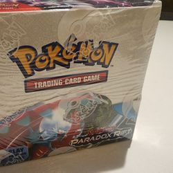 SEALED Pokemon Paradox Rift Display Box