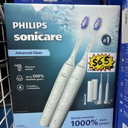 Philips Sonicare Advanced Clean Rechargeable Toothbrush Set