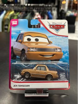 Disney Pixar cars die cast Jen tan sedan