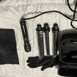 NUME 3 In 1 Barrel Curling Iron . 